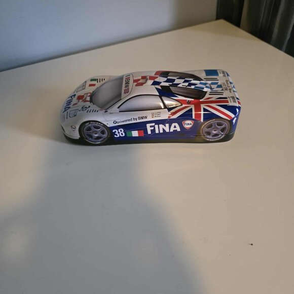 Vintage Tinplate Products McLaren F1 GTR Racing Collectible Tin - Picture 6 of 7